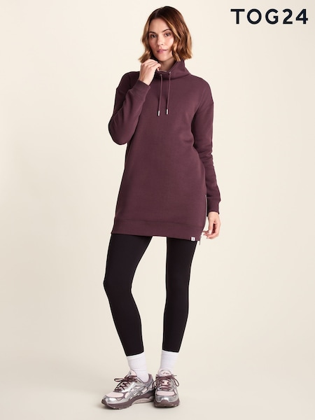 Plum Purple - Tog 24 Drakeford Supersoft Longline Sweatshirt