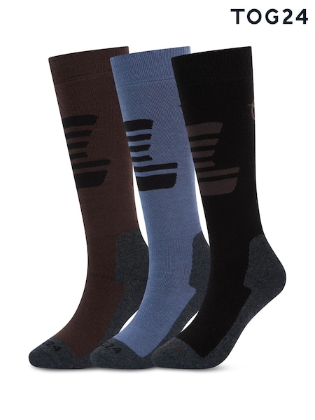Black - Regular Tog 24 Glenshee Technical Ski Socks 3 Pack
