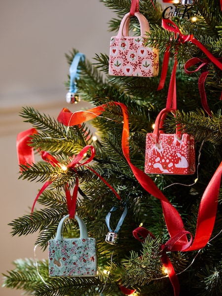 Cath Kidston Pink/Green Set of 3 Decorations (AV8220) | £20
