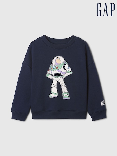 Gap Blue Buzz Lightyear Disney Toy Story Vintage Soft Jumper (6mths-5yrs) (AV8502) | £25