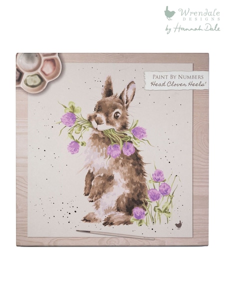 Wrendale Head Clover Heels Rabbit Paint by Numbers (AV8540) | £30