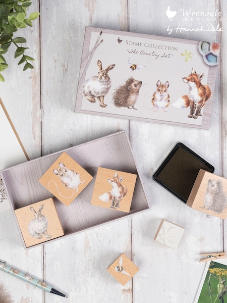 Wrendale Brown The Country Animal Stamps Set (AV8541) | £20