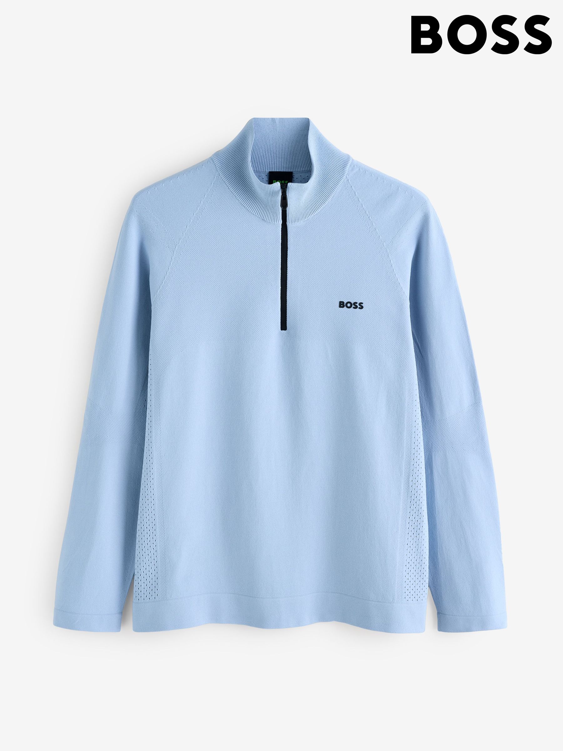 Buy Men's Hugo Boss Blue Jumpers Knitwear Online | Next UK