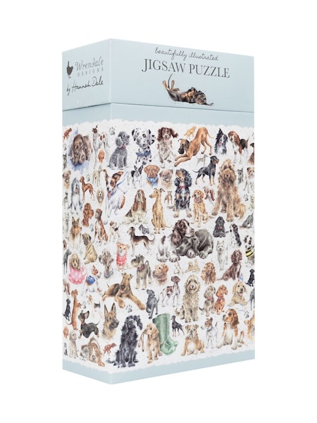 Wrendale Blue A Dog's Life Dog Jigsaw Puzzle (AV8755) | £25
