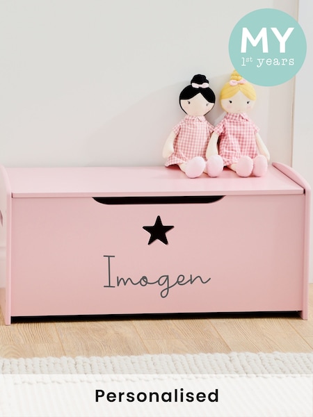Personalised Large Star Design Toy Box by My 1st Years (AV8958) | £130