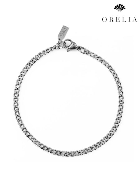 Orelia London Fine Curb Chain Bracelet (AV9233) | £18