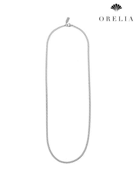 Orelia London Fine Curb Chain Necklace (AV9263) | £22