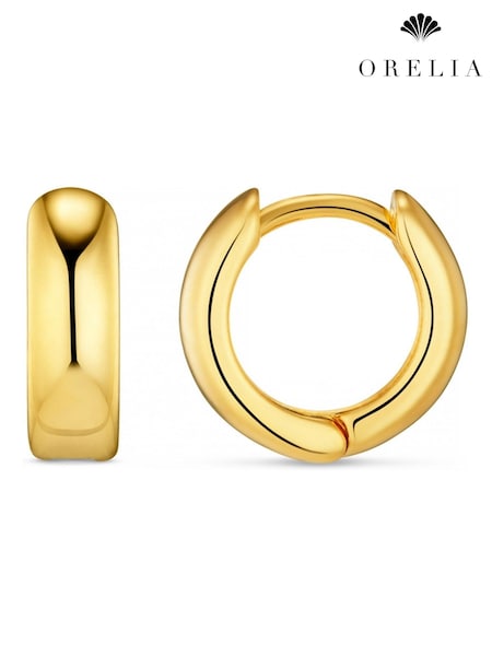 Orelia London Mini Domed Huggie Hoop Earrings (AV9351) | £20