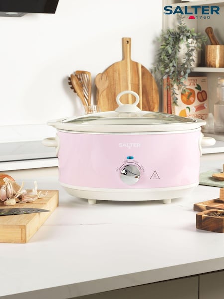 Salter Pink Retro 6.5L Slow Cooker (AV9441) | £45