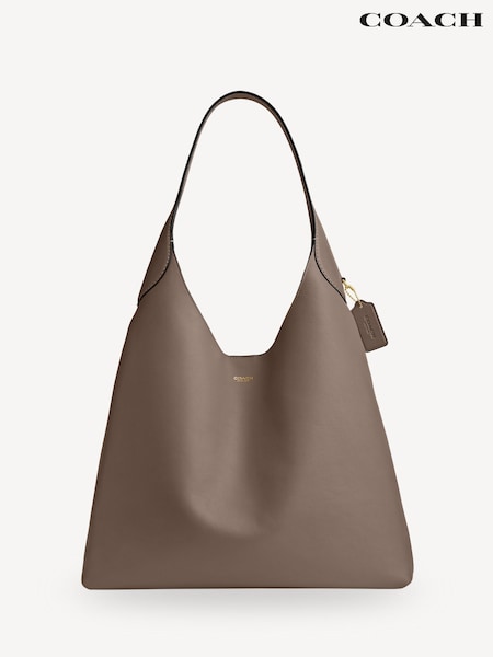 COACH Dark Stone Brooklyn Shoulder Bag (AV9536) | £495