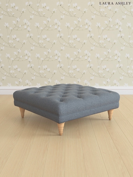 Anneliese/Midnight Navy Gloucester Button Back By Laura Ashley (AV9547) | £650