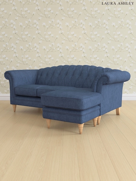 Bainton/Midnight Navy Gloucester Button Back By Laura Ashley (AV9570) | £1,800