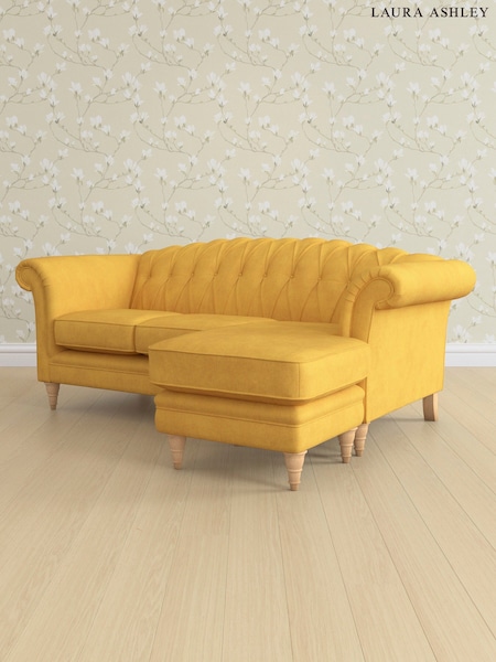 Bainton/Ochre Yellow Gloucester Button Back By Laura Ashley (AV9602) | £1,800