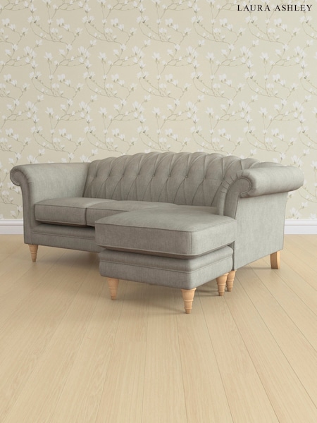Bainton/Pale Steel Grey Gloucester Button Back By Laura Ashley (AV9616) | £1,800