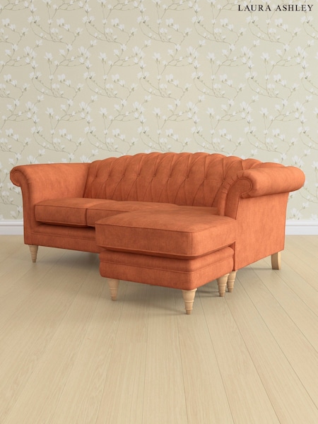 Bainton/Terracotta Orange Gloucester Button Back By Laura Ashley (AV9639) | £1,800