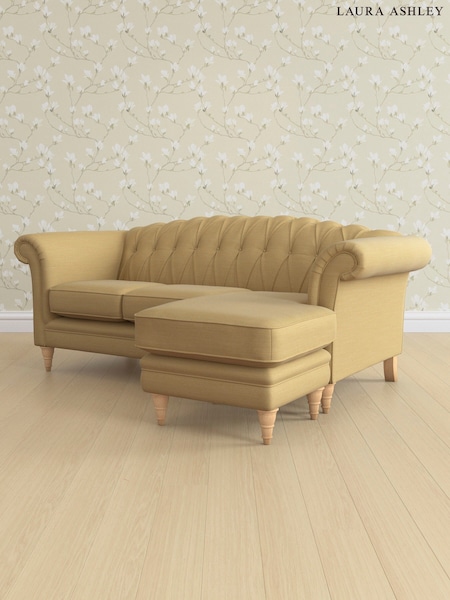 Kinsham/Ochre Yellow Gloucester Button Back By Laura Ashley (AV9709) | £1,900