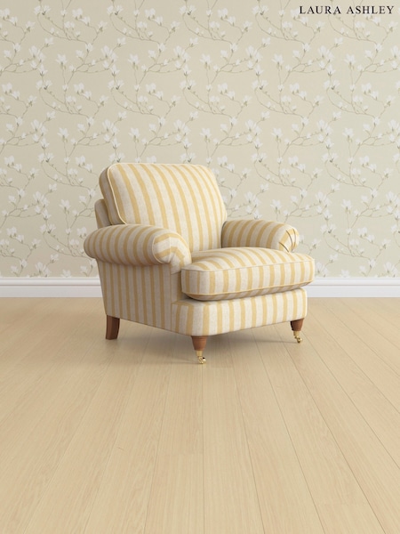Kinsham Stripe/Ochre Yellow Beaumaris By Laura Ashley (AV9742) | £900