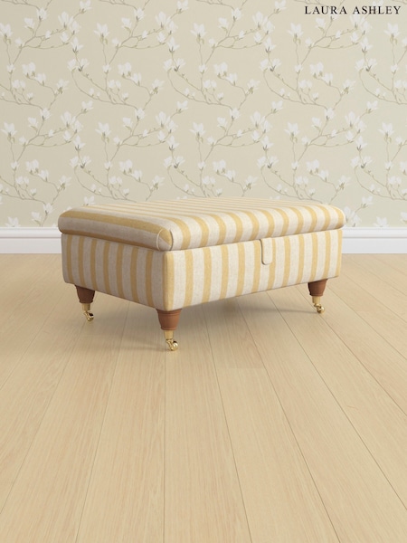 Kinsham Stripe/Ochre Yellow Beverley By Laura Ashley (AV9745) | £525