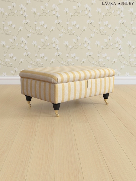 Kinsham Stripe/Ochre Yellow Beverley By Laura Ashley (AV9745) | £525