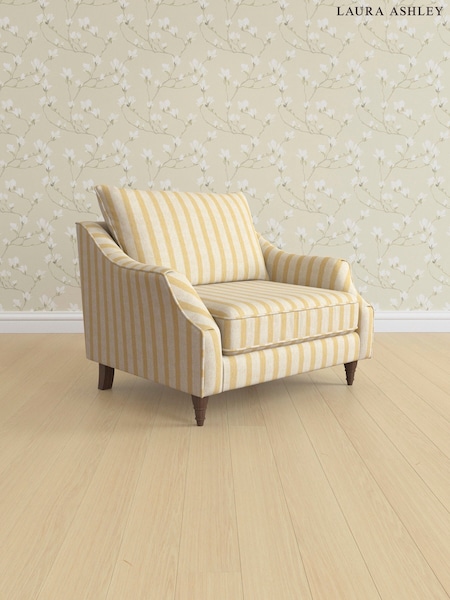 Kinsham Stripe/Ochre Yellow Beverley By Laura Ashley (AV9745) | £1,000