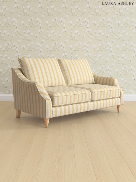 Kinsham Stripe/Ochre Yellow Beverley By Laura Ashley (AV9745) | £1,325