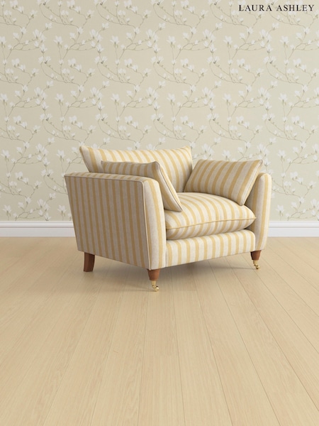 Kinsham Stripe/Ochre Yellow Casterton By Laura Ashley (AV9748) | £1,000