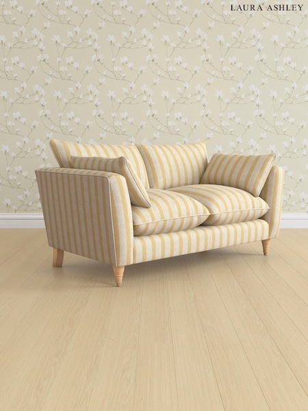 Kinsham Stripe/Ochre Yellow Casterton By Laura Ashley (AV9748) | £1,225