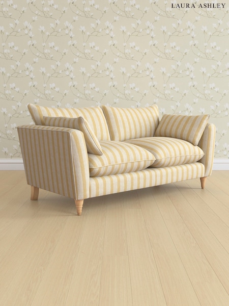 Kinsham Stripe/Ochre Yellow Casterton By Laura Ashley (AV9748) | £1,325
