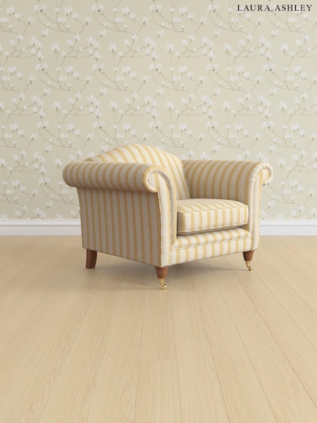 Kinsham Stripe/Ochre Yellow Gloucester By Laura Ashley (AV9750) | £850