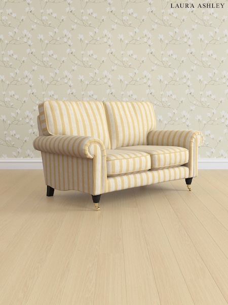 Kinsham Stripe/Ochre Yellow Kingston By Laura Ashley (AV9752) | £1,125