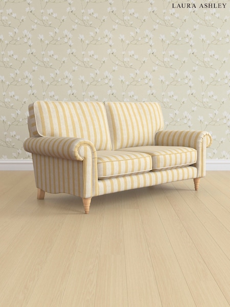 Kinsham Stripe/Ochre Yellow Kingston By Laura Ashley (AV9752) | £1,225