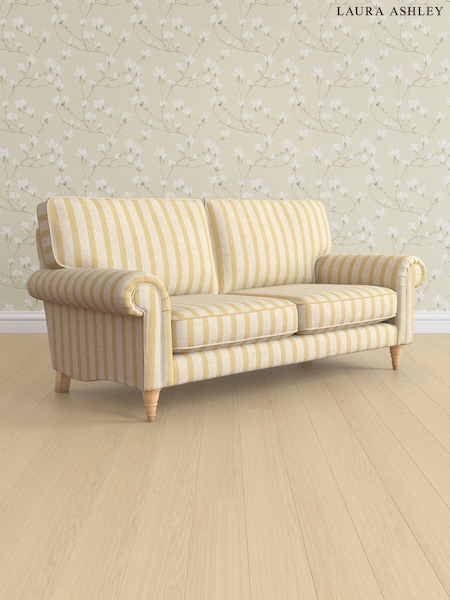 Kinsham Stripe/Ochre Yellow Kingston By Laura Ashley (AV9752) | £1,325