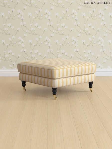 Kinsham Stripe/Ochre Yellow Lynden By Laura Ashley (AV9753) | £625