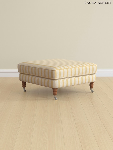 Kinsham Stripe/Ochre Yellow Lynden Scatter Back By Laura Ashley (AV9754) | £625