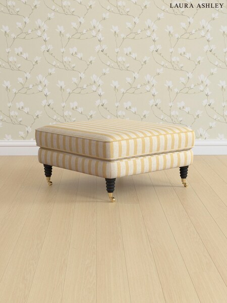 Kinsham Stripe/Ochre Yellow Lynden Scatter Back By Laura Ashley (AV9754) | £625