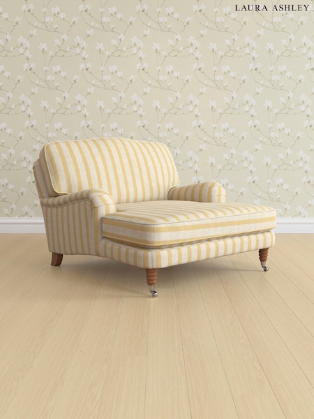 Kinsham Stripe/Ochre Yellow Lynden Scatter Back By Laura Ashley (AV9754) | £1,175