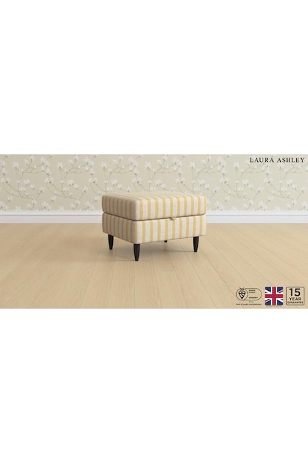 Kinsham Stripe/Ochre Yellow Radcliffe By Laura Ashley (AV9755) | £450