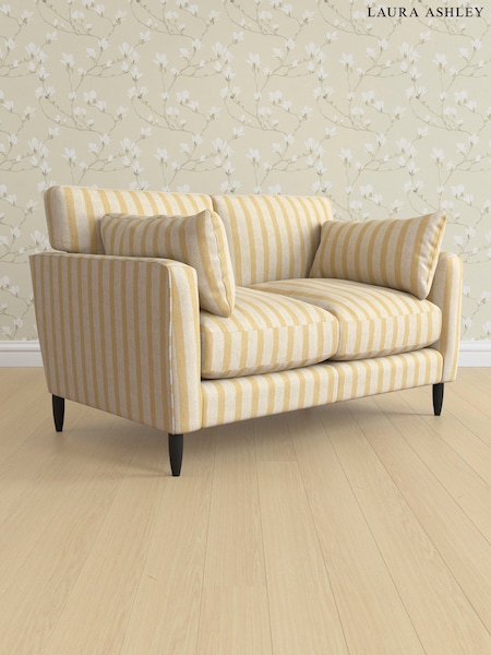 Kinsham Stripe/Ochre Yellow Radcliffe By Laura Ashley (AV9755) | £1,375
