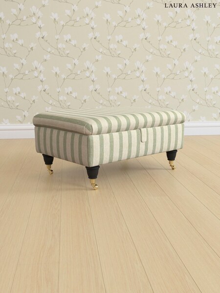 Kinsham Stripe/Hedgerow Green Beaumaris By Laura Ashley (AV9756) | £525