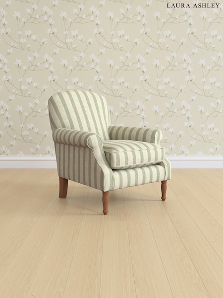 Kinsham Stripe/Hedgerow Green Cambridge By Laura Ashley (AV9757) | £750