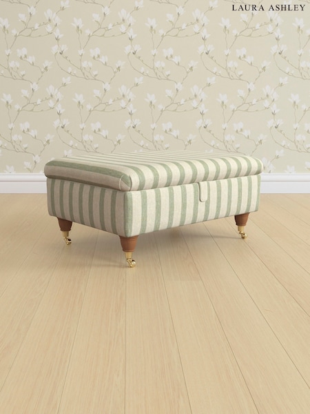 Kinsham Stripe/Hedgerow Green Beverley By Laura Ashley (AV9759) | £525