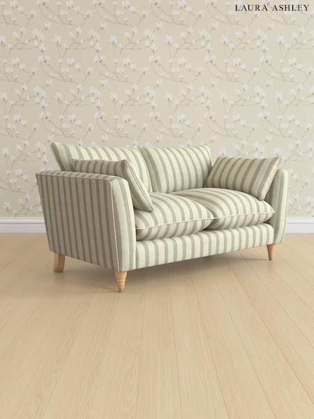 Kinsham Stripe/Hedgerow Green Casterton By Laura Ashley (AV9760) | £1,225