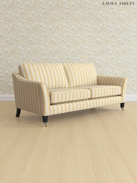 Kinsham Stripe/Ochre Yellow Marford By Laura Ashley (AV9761) | £1,275