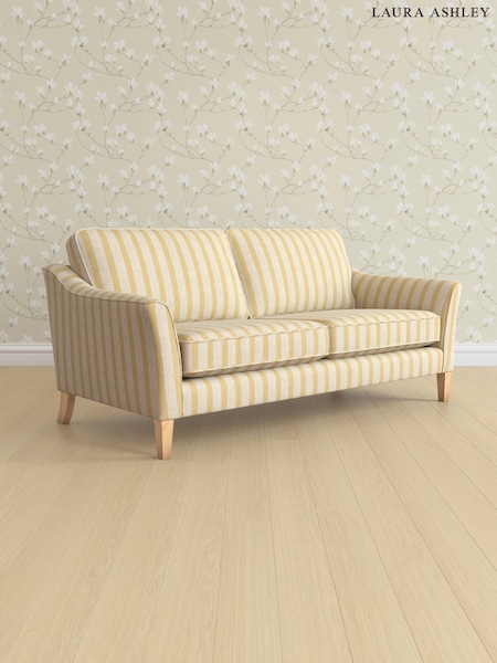 Kinsham Stripe/Ochre Yellow Marford By Laura Ashley (AV9761) | £1,275