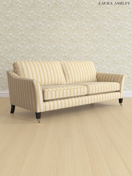 Kinsham Stripe/Ochre Yellow Marford By Laura Ashley (AV9761) | £1,375