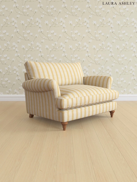 Kinsham Stripe/Ochre Yellow Westley By Laura Ashley (AV9762) | £1,000