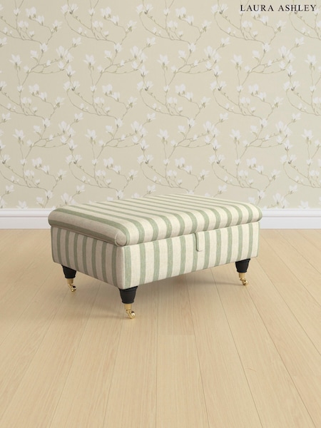 Kinsham Stripe/Hedgerow Green Kingston By Laura Ashley (AV9764) | £525