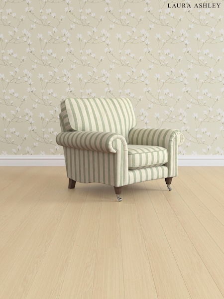 Kinsham Stripe/Hedgerow Green Kingston By Laura Ashley (AV9764) | £875