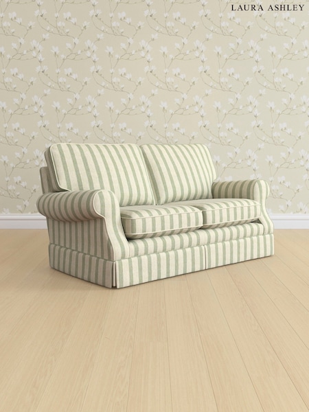 Kinsham Stripe/Hedgerow Green Padstow By Laura Ashley (AV9765) | £1,225