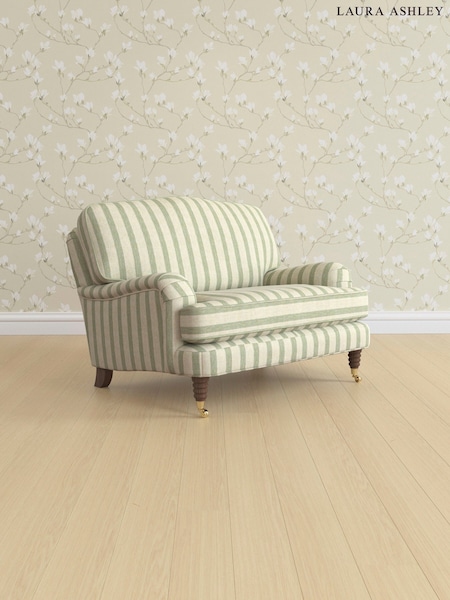 Kinsham Stripe/Hedgerow Green Lynden Scatter Back By Laura Ashley (AV9766) | £1,075